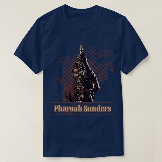 Pharoah Sanders Jazz T Shirt (Design framsida)
