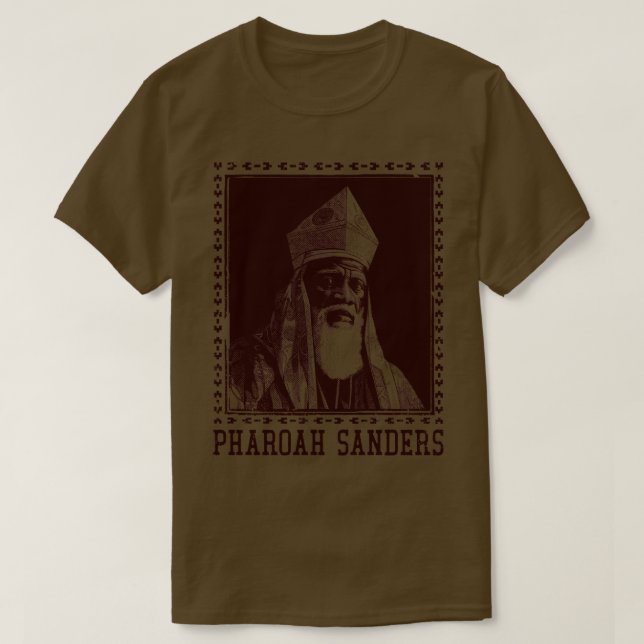 Pharoah Sanders Original Retro Fläkt Design T Shirt (Design framsida)