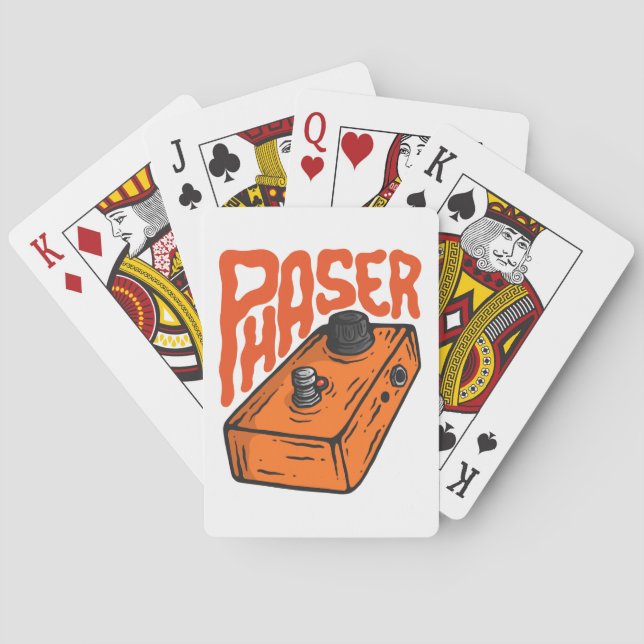 Phaser Pedal Casinokort (Baksidan)