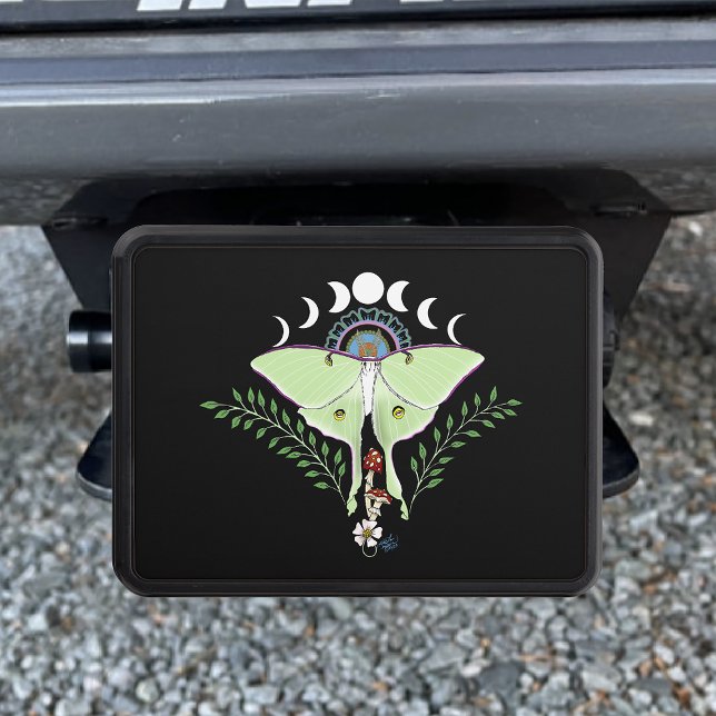 Phases Luna Moth Måne Dragkroksskydd (Skapare uppladdad)