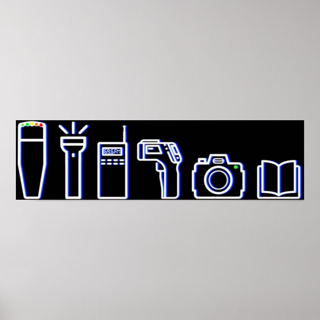 Phasmofobi-utrustning Poster (Framsidan)