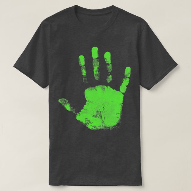 Phasmofobia Fingerprint T Shirt (Design framsida)