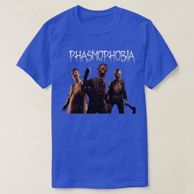 Phasmofobia Ghost Models T Shirt (Design framsida)