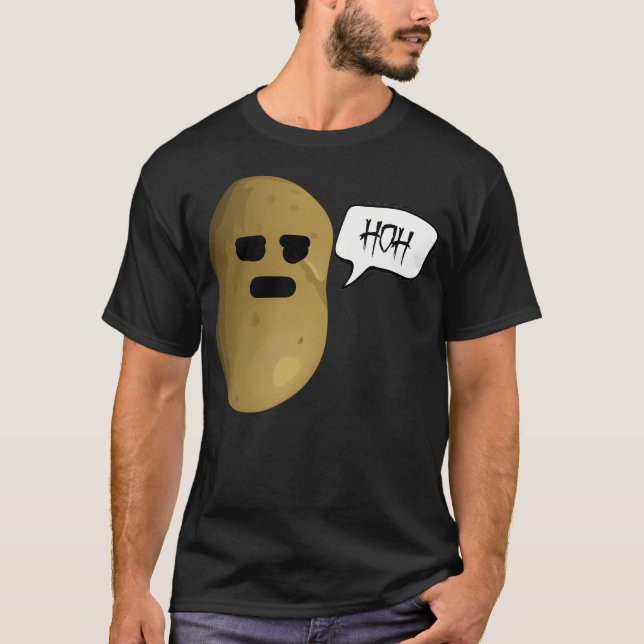 Phasmofobia Potato Tanglewood T Shirt (Framsida)
