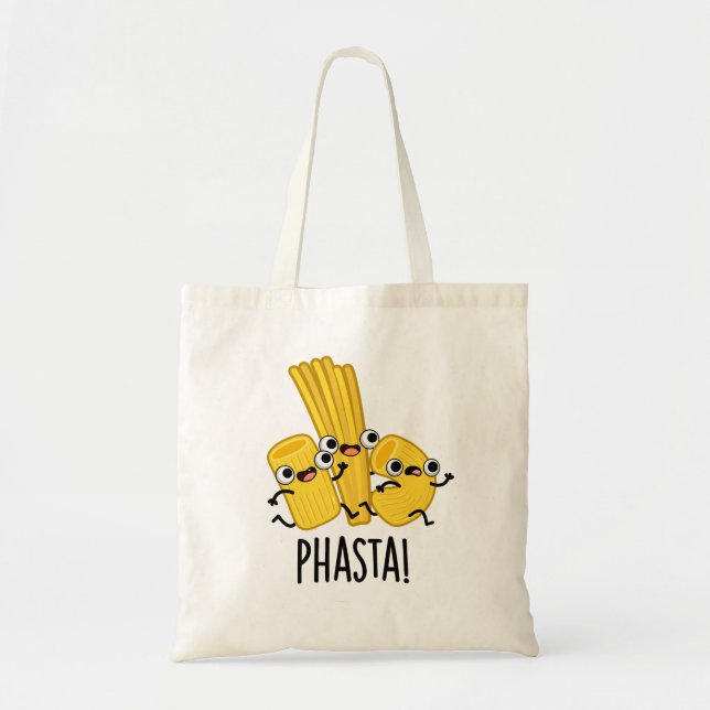 Phasta Funny Fast Pasta Pun Tygkasse (Framsidan)