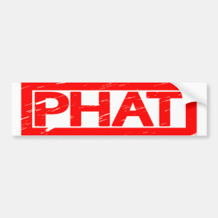Phat Frimärke Bildekal