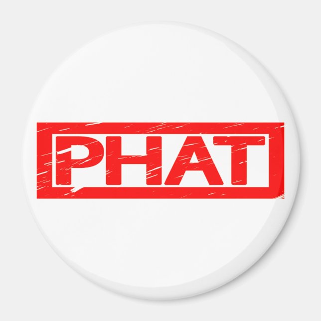 Phat Frimärke Magnet (Framsidan)