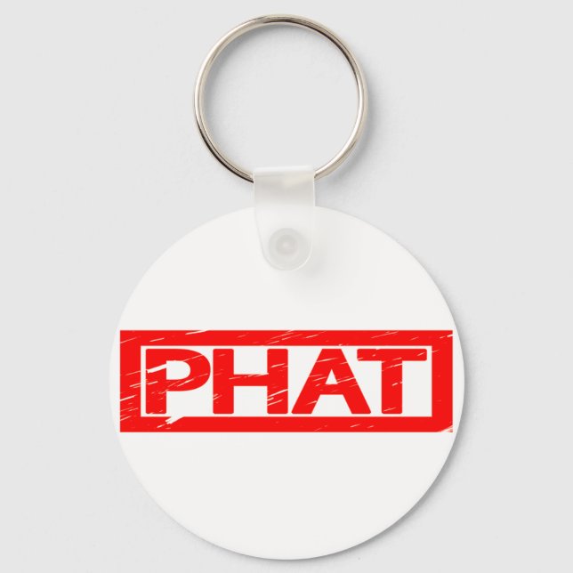 Phat Frimärke Nyckelring (Framsida)