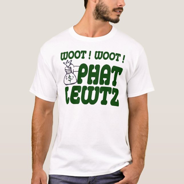 Phat Lewtz T skjorta Shirt (Framsida)