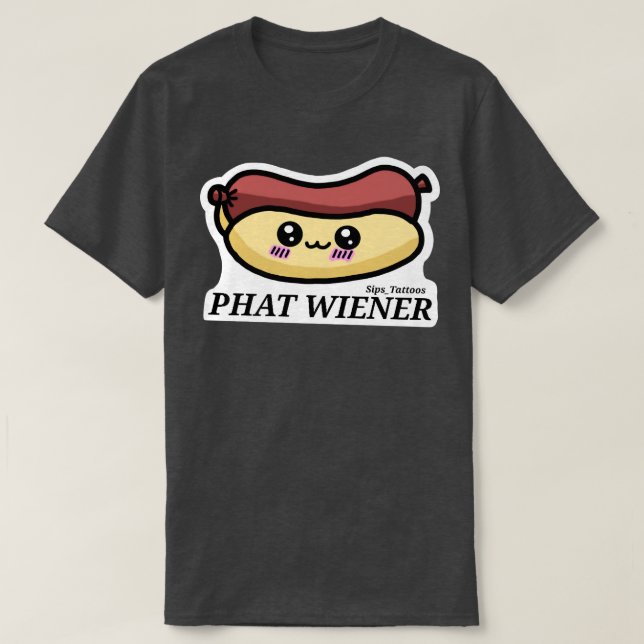 Phat Wiener T Shirt (Design framsida)