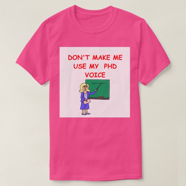 PHD 2 T SHIRT (Design framsida)