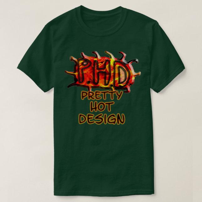 PHD 33 T SHIRT (Design framsida)