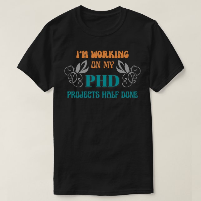PHD 51 T SHIRT (Design framsida)