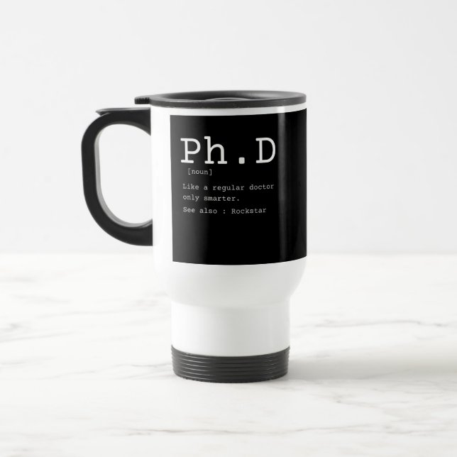 PhD definition philosophy doctor teacher funny Resemugg (Vänster)