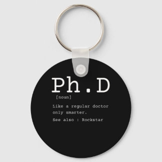PhD-definitionsfilosofi doktor-läraren var lustig Nyckelring