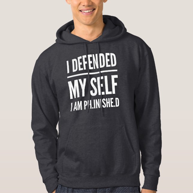 PhD Doktor doktorsgrad Student Studenten Hoodie (Framsida)