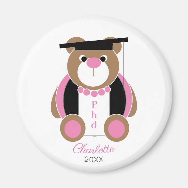 PhD doktor i grattisar för filosofiska gåvor Magnet (Framsidan)