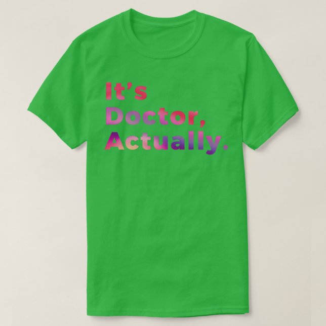 PHD Doktor of Philosophy Funny Gift 3 6 T Shirt (Design framsida)