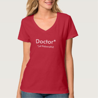 PhD/doktorT-tröja T-shirt