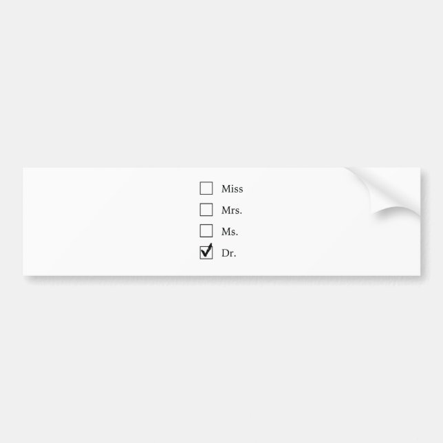 PhD-gåvor för kvinnor Bildekal (Framsidan)