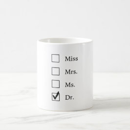 PhD-gåvor för kvinnor Kaffemugg