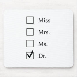 PhD-gåvor för kvinnor Musmatta