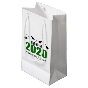 PhD Grad 2020 Studenten Gift Bag (Grönt)