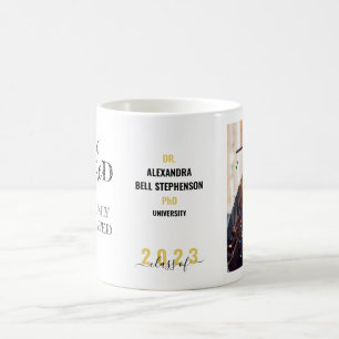 PHD Gratuate Phinyed Dangeröst överutbildad Kaffemugg