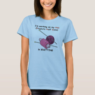 PhD i handarbete Tee Shirt