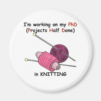 PhD i nitting Magnet