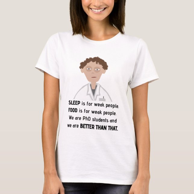 PhD-liv T Shirt (Framsida)