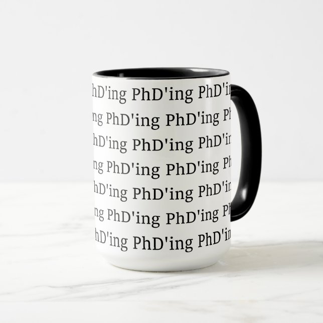 PhD Mugg (Framsida höger)