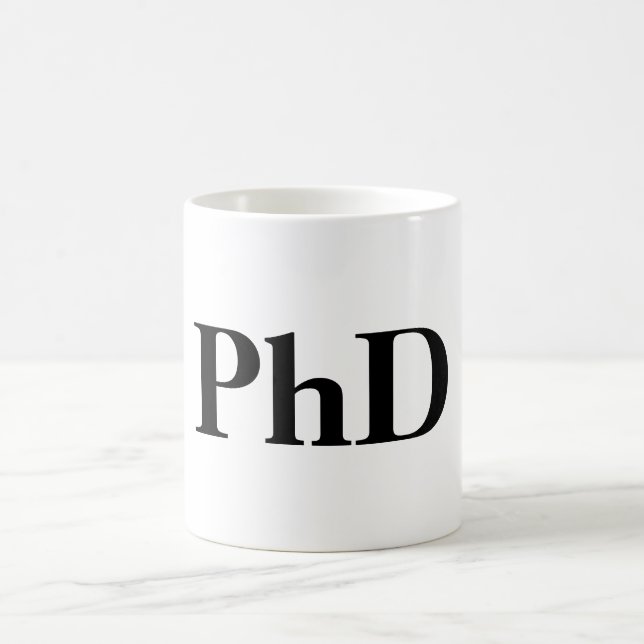 PhD-mugg Kaffemugg (Center)