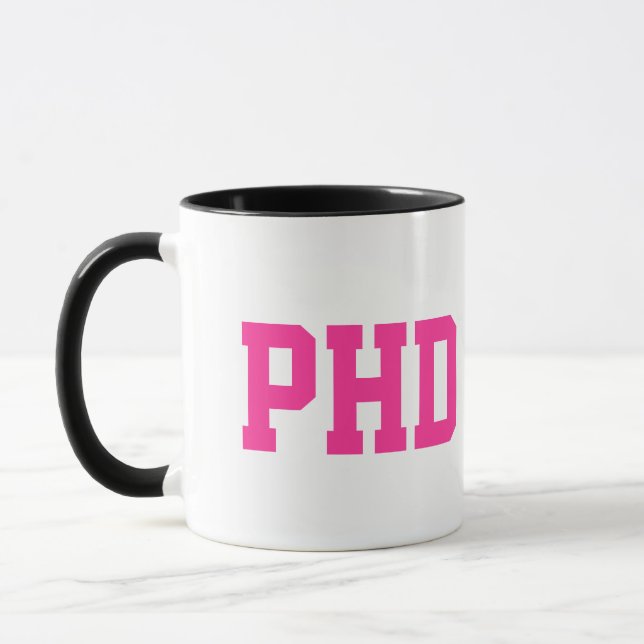 PhD-mugg Mugg (Vänster)