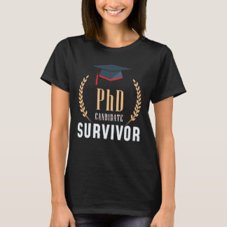 PhD PhD Rubrik Dissertation Student - Slutförande T Shirt