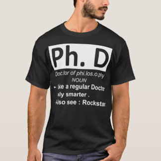 Phd Philosophy 2 T Shirt