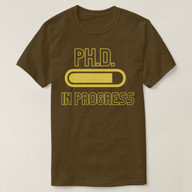 PhD PhinisheD 4 T Shirt (Design framsida)