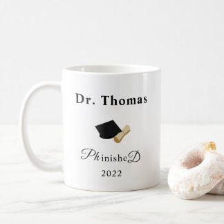 PhD student Dr doktor studenten gåva rolig Kaffemugg