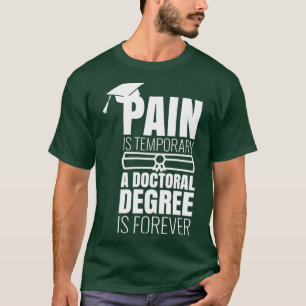 PhD Studenten Gift PhinisheD PHINISHED PhD-design T Shirt