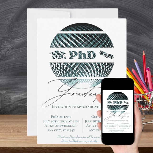 Phd studenten inbjudan (Skapare uppladdad)