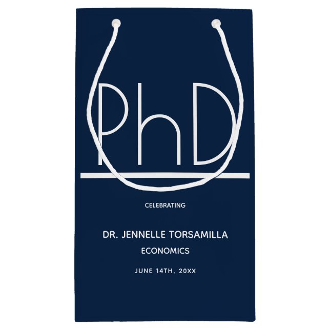 PhD-Studentfest, liten blå (Baksidan)