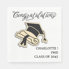 PHD-Studentfest Pappersservett