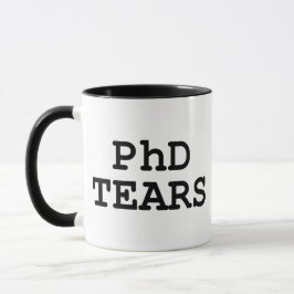 PhD Tårar Mugg