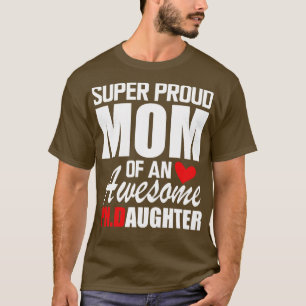 PhD Toppen Proud mamma vid en PHD-dotter i fantast T Shirt