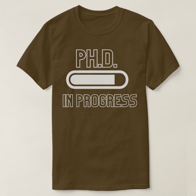 PhD under PhinisheD 6 T Shirt (Design framsida)