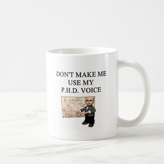 PHD uttrycker Kaffemugg (Höger)