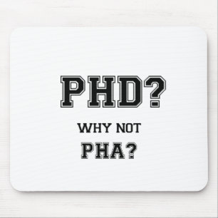 PhD? Varför inte PhA? PhD-studentengåva Musmatta