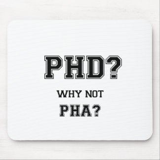 PhD? Varför inte PhA? PhD-studentengåva Musmatta
