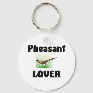 Pheasant Älskare Nyckelring