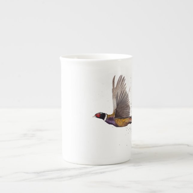 Pheasant Benporslin Mugg (Framsidan)